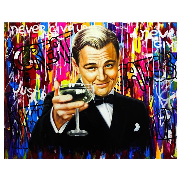 Nastya Rovenskaya- Original Oil on Canvas "The Great Gatsby"