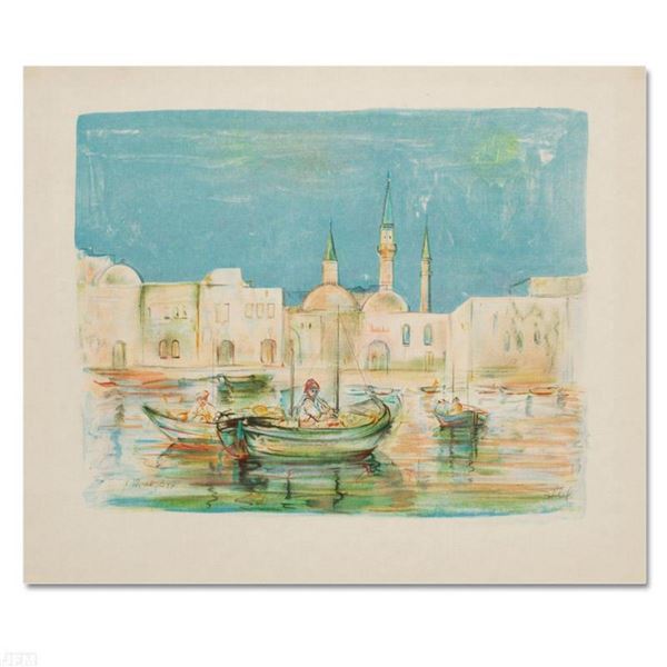 "Akko" Limited Edition Lithograph by Edna Hibel (1917-2014), Numbered and Hand Signed with Certifica