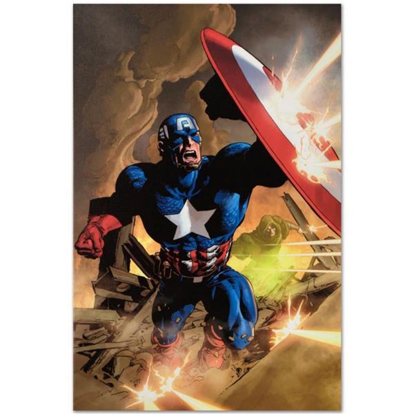 Marvel Comics "Secret Avenger #12" Numbered Limited Edition Giclee on Canvas by Mike Deodato Jr. wit