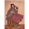 Image 1 : Haya Ran- Original Serigraph "Masked Ball"