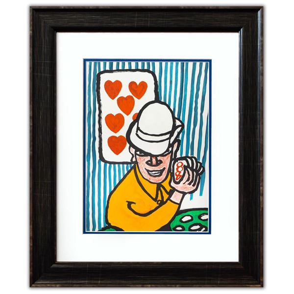 Alexander Calder- Lithograph "DLM212 - Joueurs de cartes II"