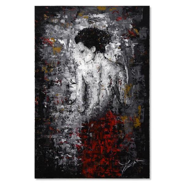 Trevor Mezak, "Like No Other" Original Mixed Media Acrylic Painting on Gallery Wrapped Canvas, Hand 