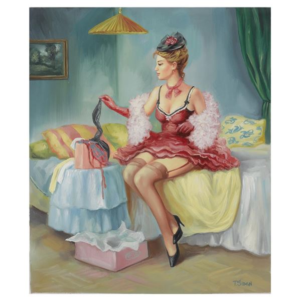 Taras Sidan- Original Oil on Canvas "Ana"