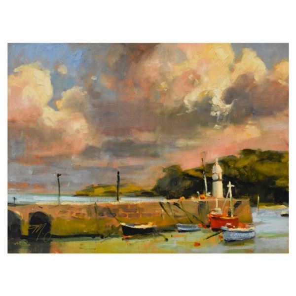 Marilyn Simandle, "St. Ives" Limited Edition on Canvas, Numbered and Hand Signed with Letter of Auth