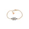 Image 1 : Genuine 3.15 ctw Aquamarine Bracelet 14KT Rose Gold - REF-62M7T
