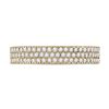 Image 2 : Round Diamond Pave Band Ring 1/2 Cttw 10KT Yellow Gold