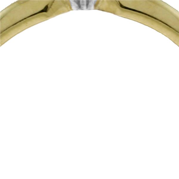 Genuine 0.03 ctw Diamond Anniversary Ring 14KT White Gold - REF-30M2T