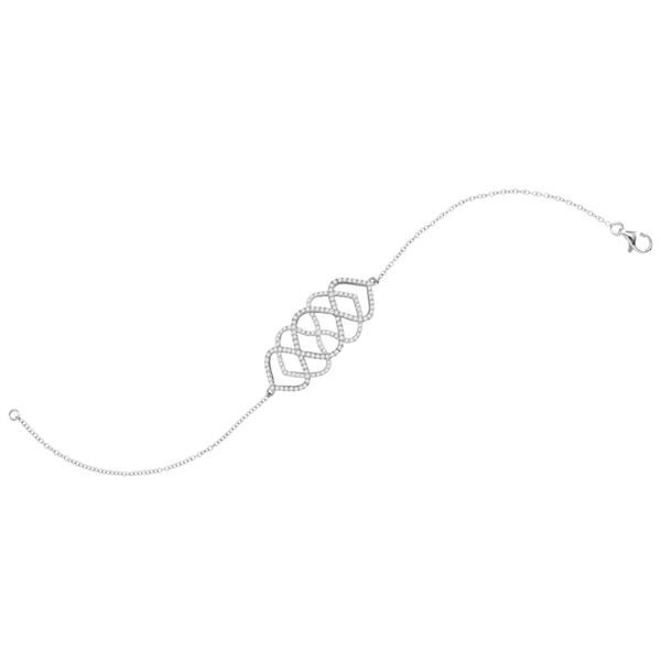 Diamond Fashion Bracelet 3/4 Cttw 18kt White Gold