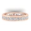 Image 1 : 1.33 ctw VS/SI Diamond Eternity Band Men's SIZE 10 14k Rose Gold - REF-127H6R