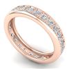 Image 2 : 1.33 ctw VS/SI Diamond Eternity Band Men's SIZE 10 14k Rose Gold - REF-127H6R