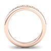 Image 3 : 1.33 ctw VS/SI Diamond Eternity Band Men's SIZE 10 14k Rose Gold - REF-127H6R