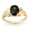 Image 1 : 1.67 ctw Blue Sapphire & Diamond Ring 10k Yellow Gold - REF-15W8H