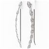 Image 3 : 1.74 ctw Marquise Cut Diamond Designer Earrings 18K White Gold - REF-229X3A