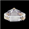 Image 4 : Rolex Men's Two Tone 14K Gold/SS, QuickSet, Diam Dial & Diam/Ruby Bezel