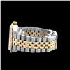 Image 3 : Rolex Men's Two Tone 14K Gold/SS, QuickSet, Diam Dial & Diam/Ruby Bezel