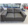 Image 2 : Grey Fabric Sofa, Loveseat and Arm Chair