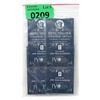 Image 1 : 5 x 1/4 Grain .999 Fine Platinum Bars