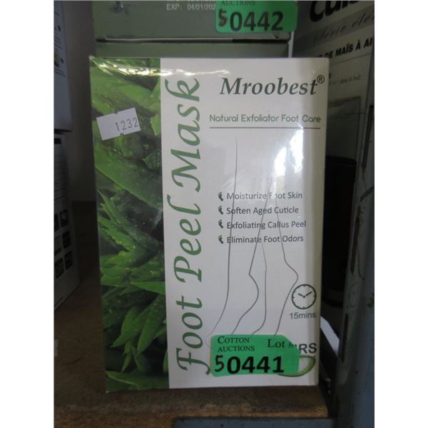 5 Boxes of Mroobest Foot Peel Masks