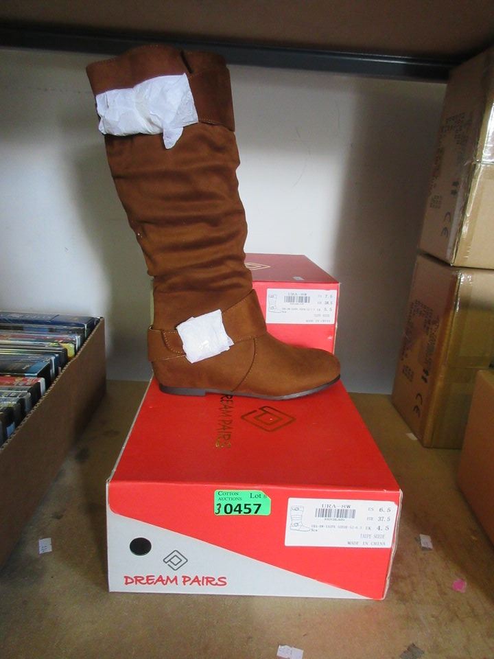3 Pairs of Ladies Brown Suede Boots