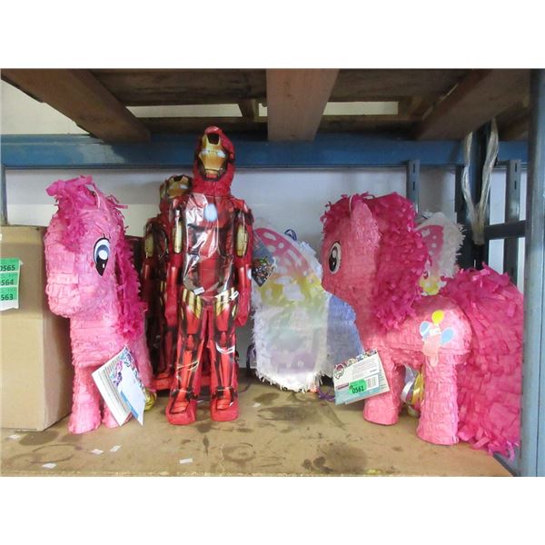 10 New Assorted Pinatas