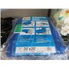 Image 1 : New 20' x 20' All Purpose Blue Tarp