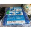 Image 1 : New 20' x 20' All Purpose Blue Tarp