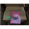 Image 1 : Case of 40 New Konjac Facial Sponges - Black