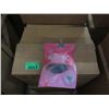 Image 1 : Case of 40 New Konjac Facial Sponges - Black