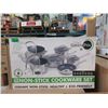 Image 1 : New 11 Piece Non-Stick Cookware Set - Glass Lids