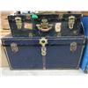 Image 1 : 2 Metal Clad Storage Trunks