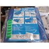 Image 1 : New 12' x 20' Blue All Purposes Tarp