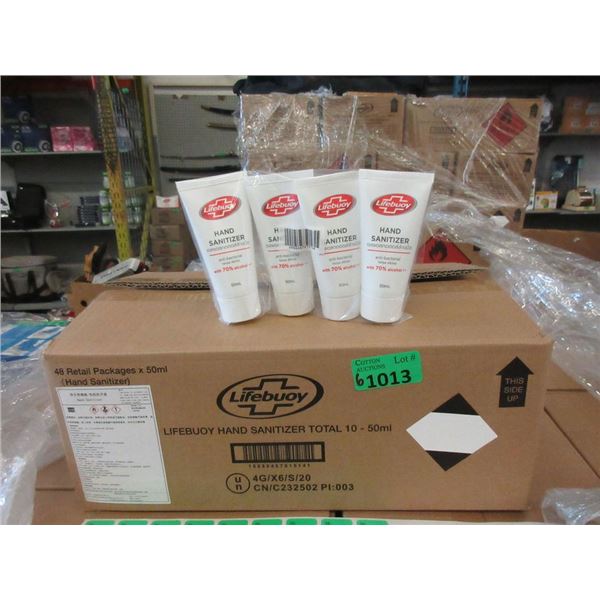 6 Cases of 48 x 50ml Lifebuoy Hand Sanitizer