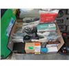 Image 1 : Box of Assorted Household Goods & Clothing