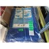 Image 1 : 2 New Western Rugged 10' x 20' All Purpose Tarps
