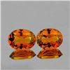 Image 1 : NATURAL CINNAMON ORANGE HESSONITE GARNET PAIR