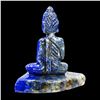 Image 2 : Natural Hand Carved Lapis Lazuli Buddha