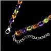 Image 3 : Natural  Amethyst Citrine Peridot 50.36 Ct Bracelet