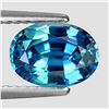 Image 1 : Natural Blue Zircon 2.27 Cts {Flawless-VVS1}