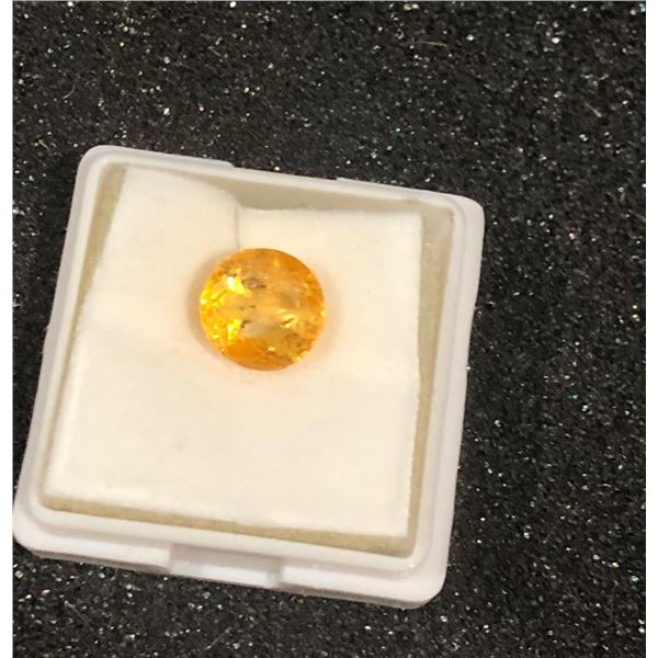 Natural Vivid Yellow Sapphire 4.24 Carats