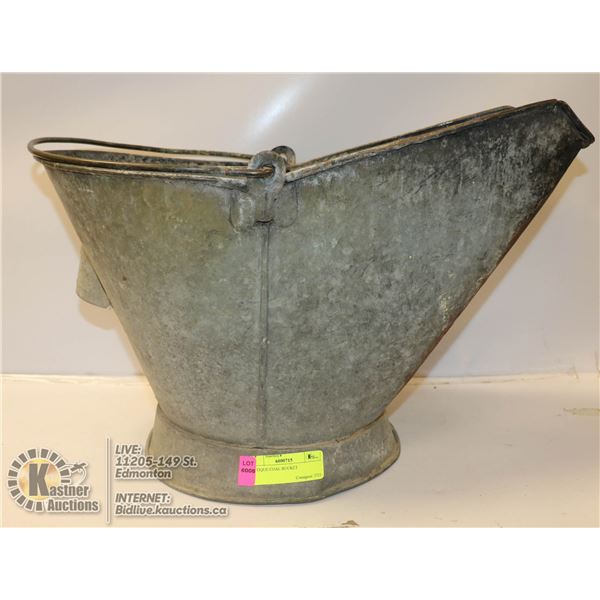 ANTIQUE COAL BUCKET