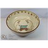 Image 1 : 1950S WESTERN THEMED SERVING BOWL WITH BRANDS