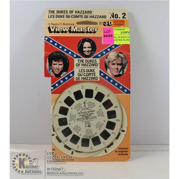 ORIGINAL DUKES OF HAZZARD VIEW MASTER SLIDES