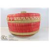 Image 1 : VINTAGE HAND WOVEN BASKET