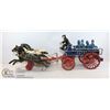 Image 1 : VINTAGE CAST ARTICULATED PATROL WAGON