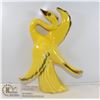 Image 1 : 1950S YELLOW BIRD CERAMIC STATUE, 13" TALL