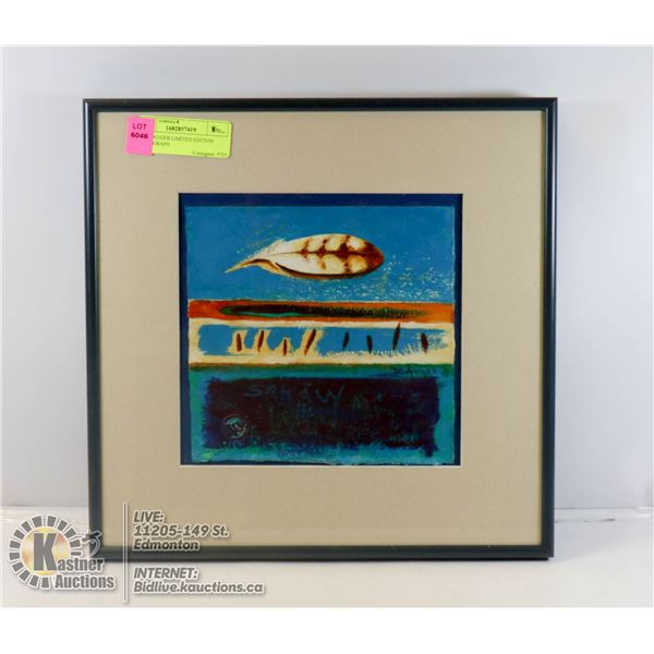 DALE AUGER LIMITED EDITION ART, 13 X 13