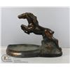Image 1 : VINTAGE COPPER HORSE ASHTRAY