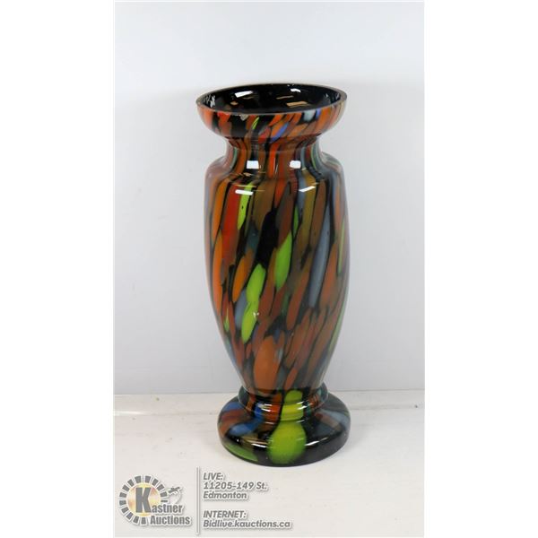 1930S BOHEMIAN ART GLASS VASE