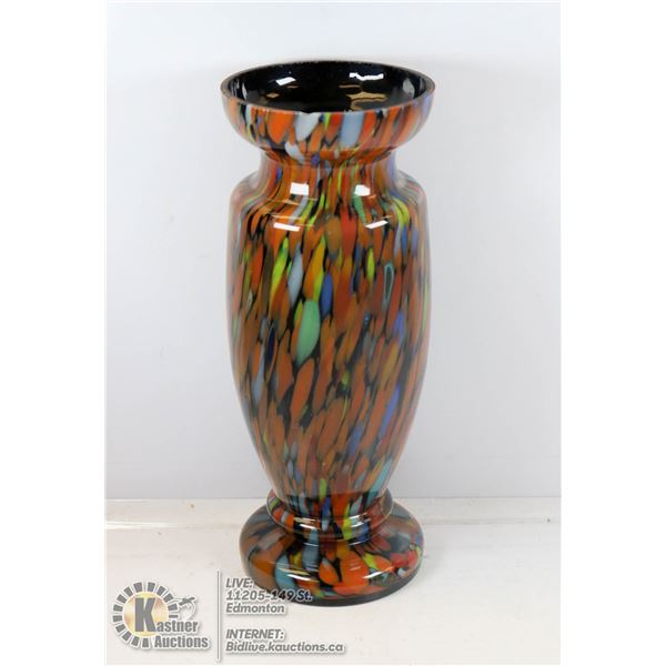 1930S BOHEMIAN ART GLASS VASE