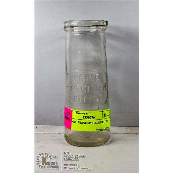 ANTIQUE URINE SPECIMEN BOTTLE